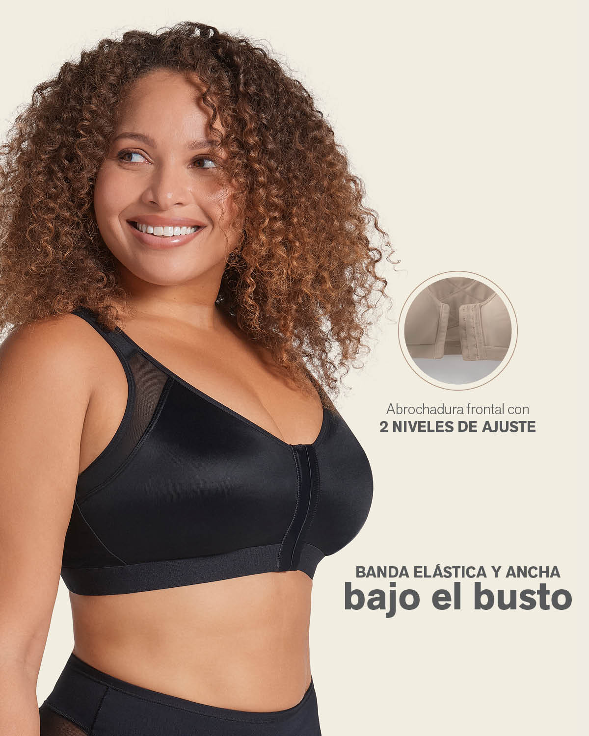 Sujetador facilitador de postura con reducción de volumen del pecho Multi/Functional - Imagen 6