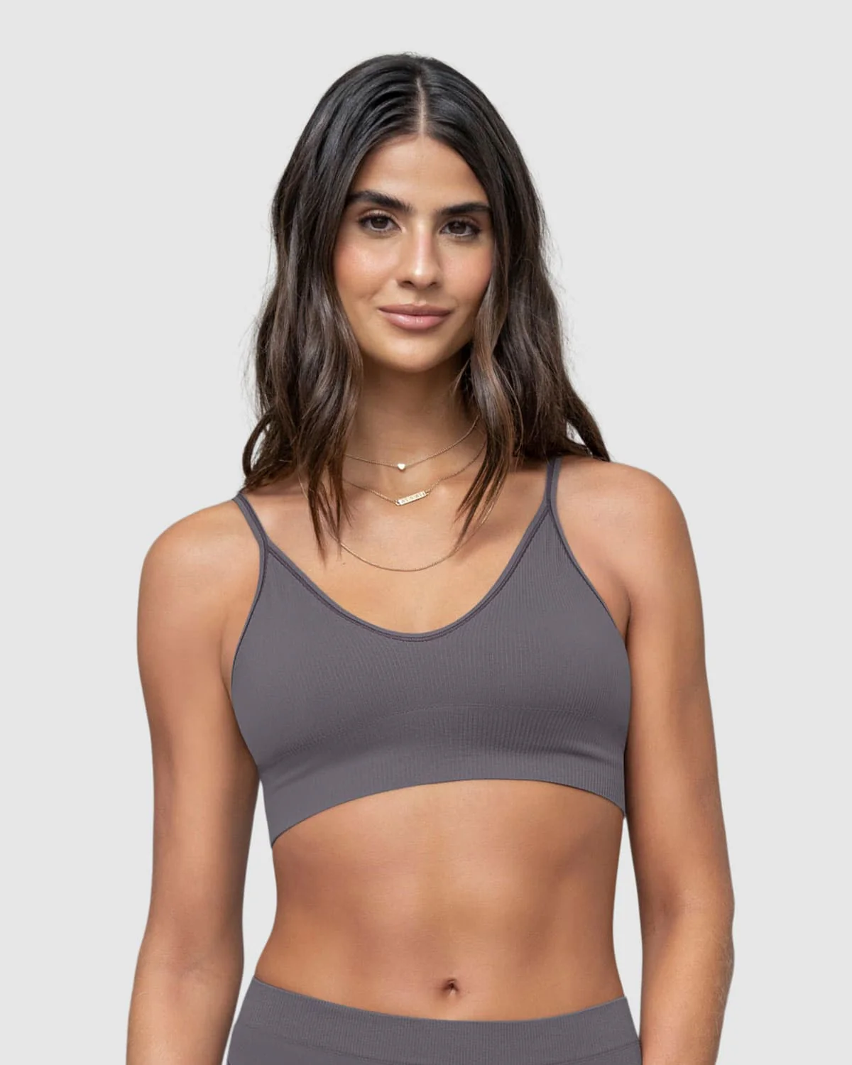 Top en tecnología seamless con textura acanalada Natural Comfort - Imagen 5