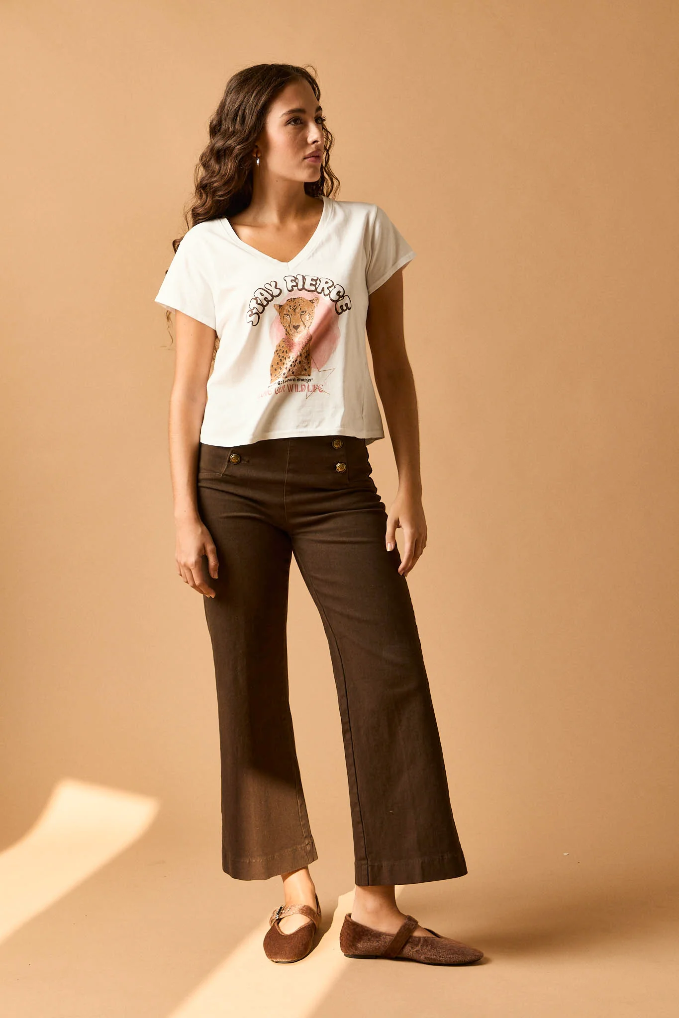 Camiseta leopardo blanco - Imagen 3