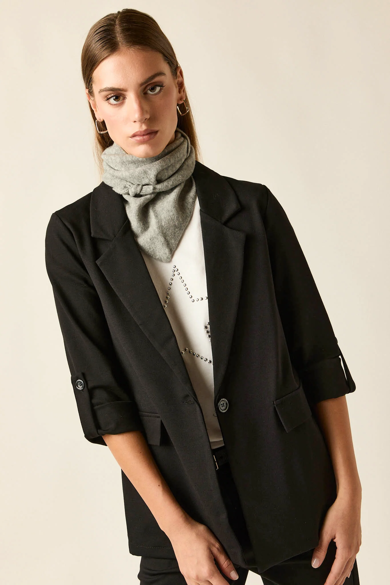 Blazer sastre negro - Imagen 3