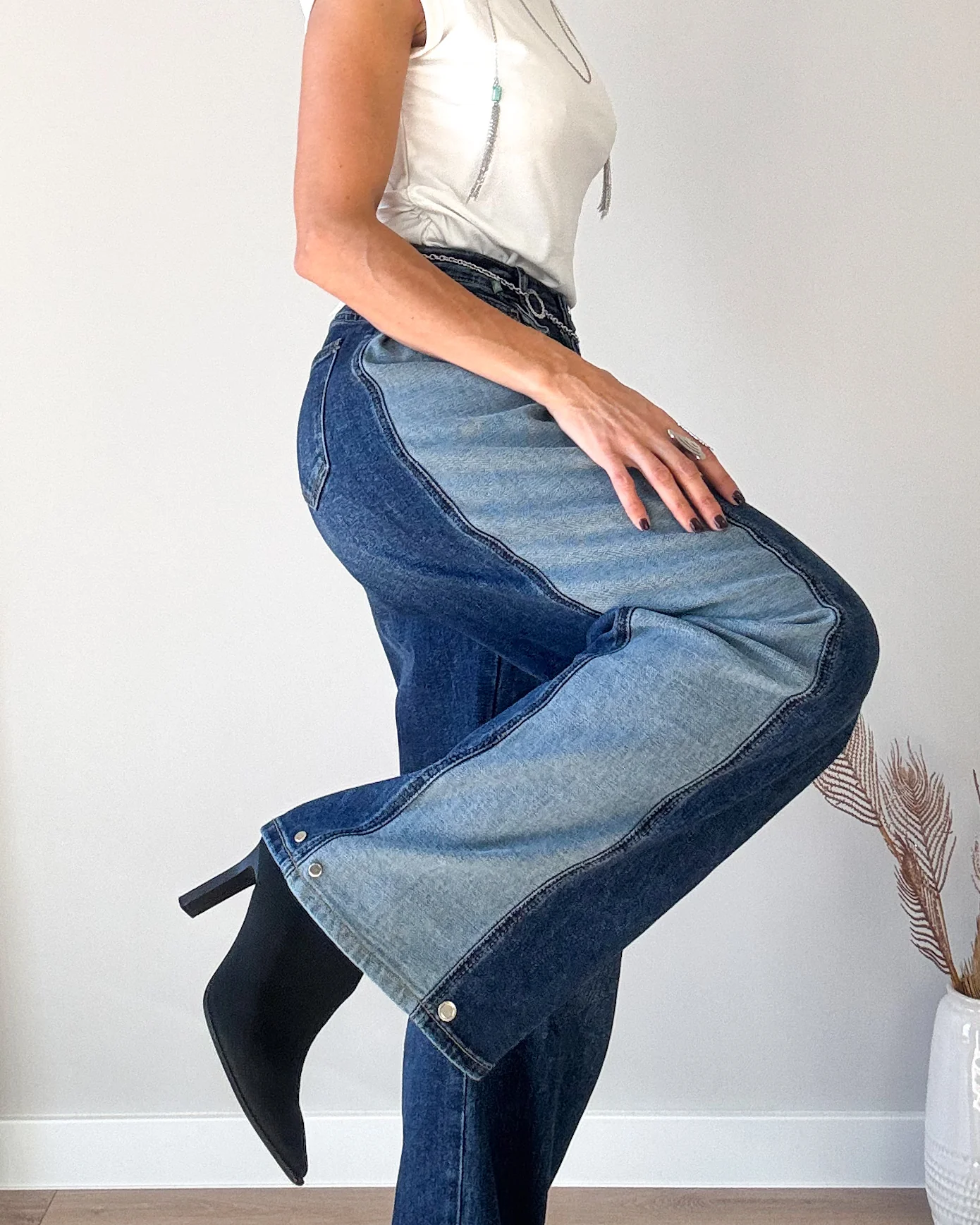 Jeans combi pinza - Imagen 6