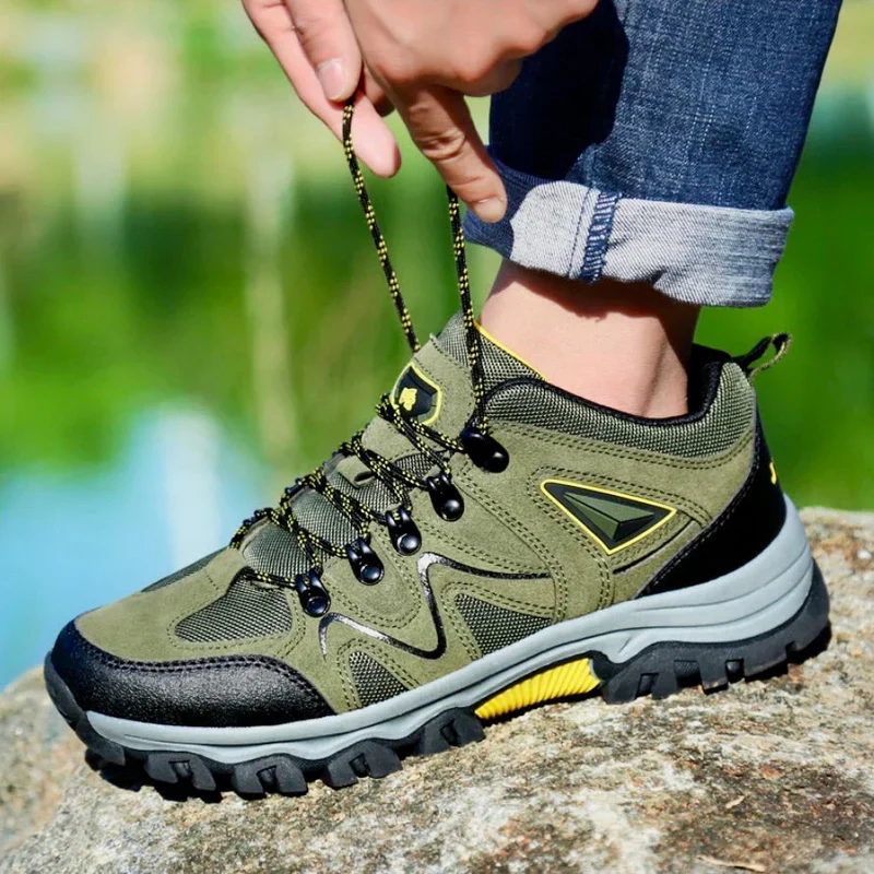 Zapatos Antideslizante De Senderismo Para Hombre | Con Cordones - Imagen 3