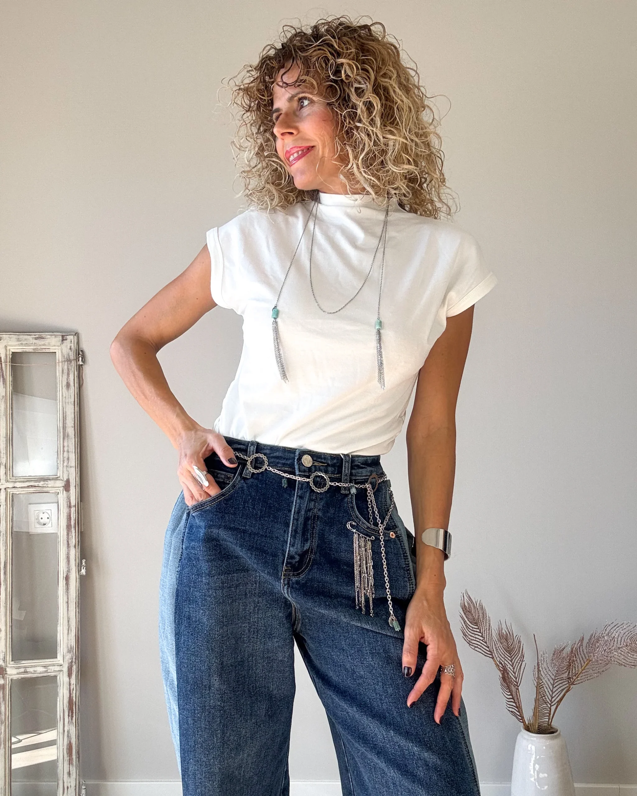 Jeans combi pinza - Imagen 4