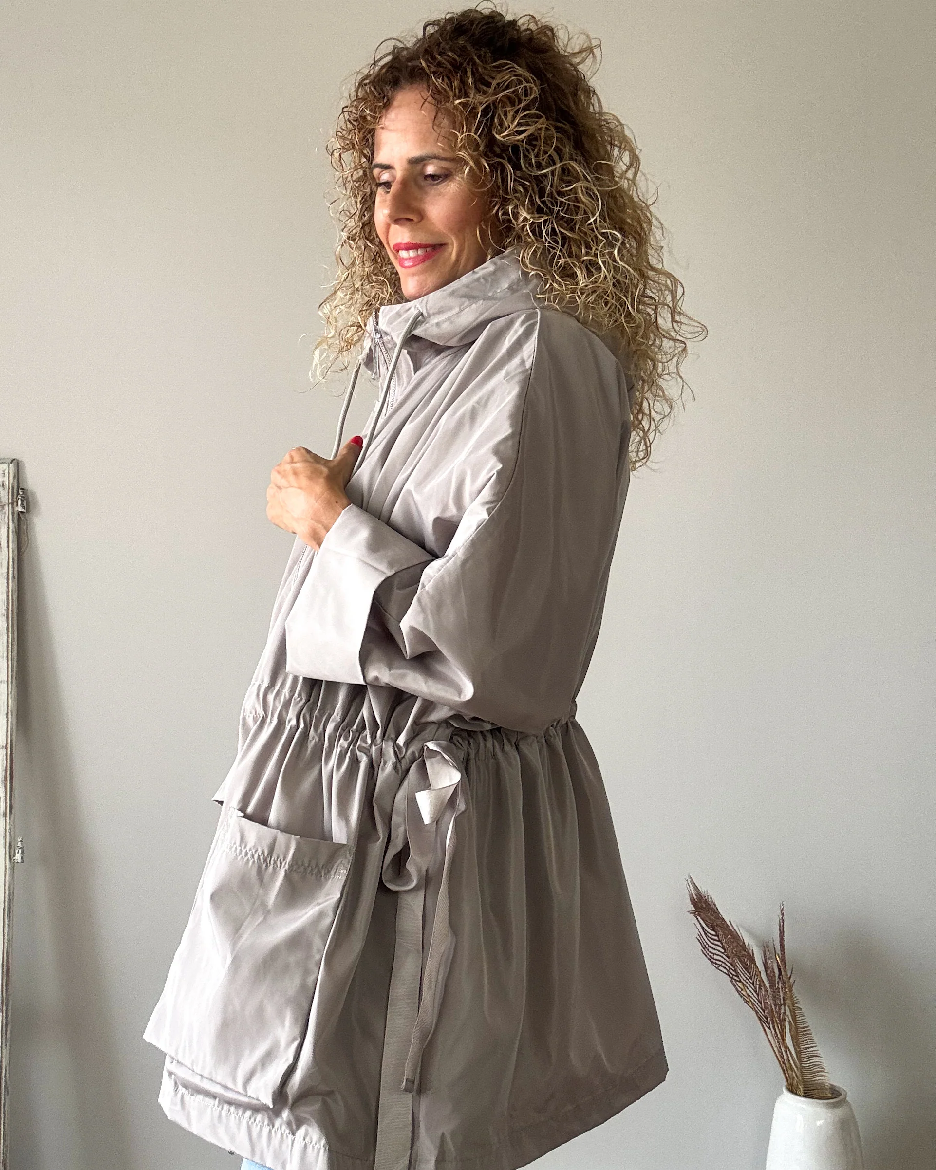 Gabardina topo midi - Imagen 2