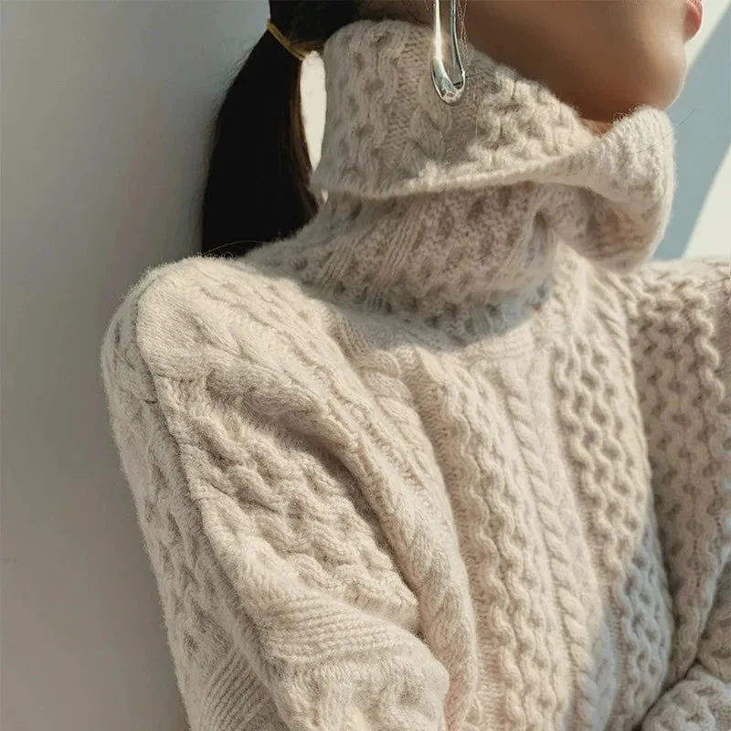 Jersey De Punto Texturizado Para Mujer | Cálido