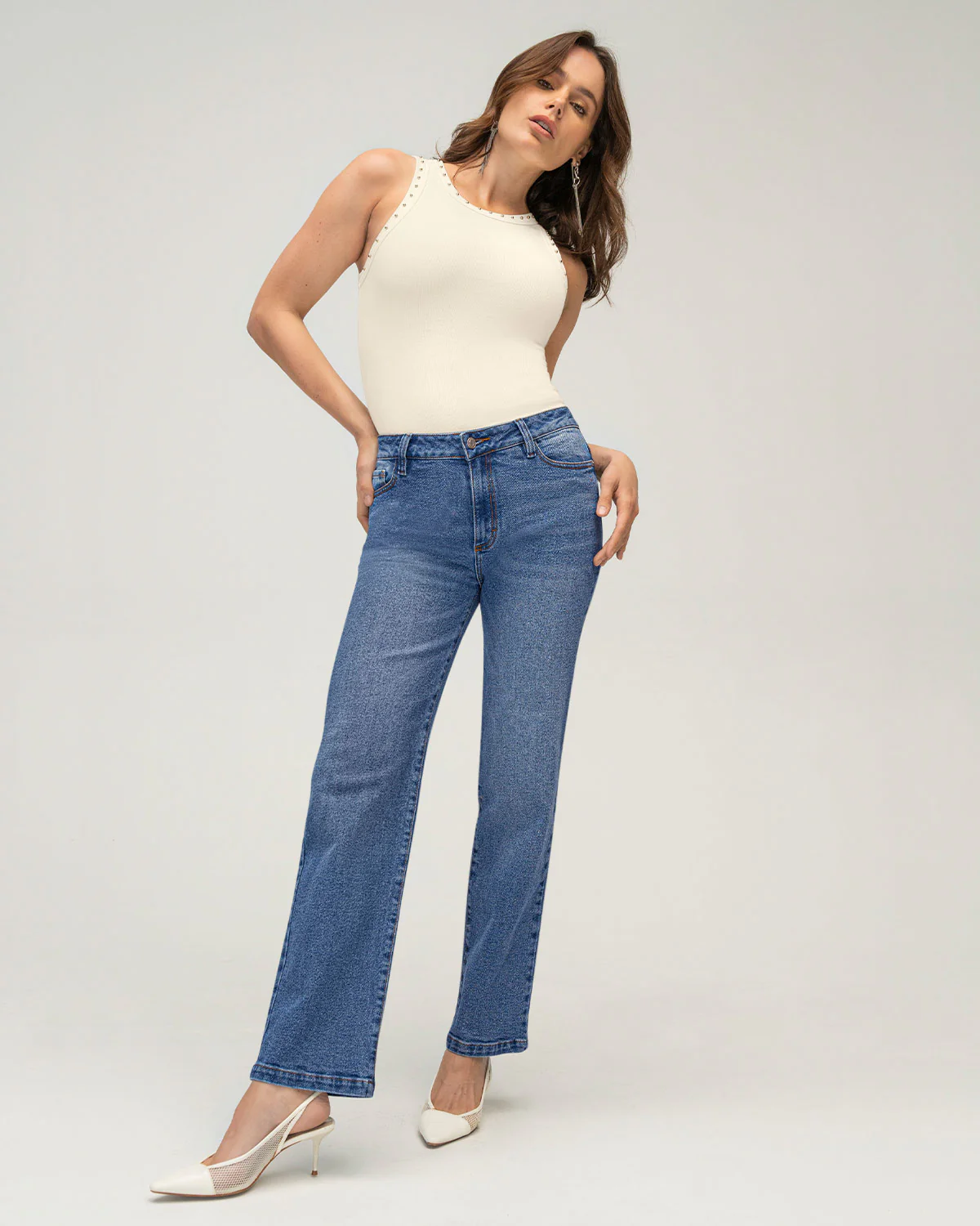 Jean bota recta para mujer - Imagen 3