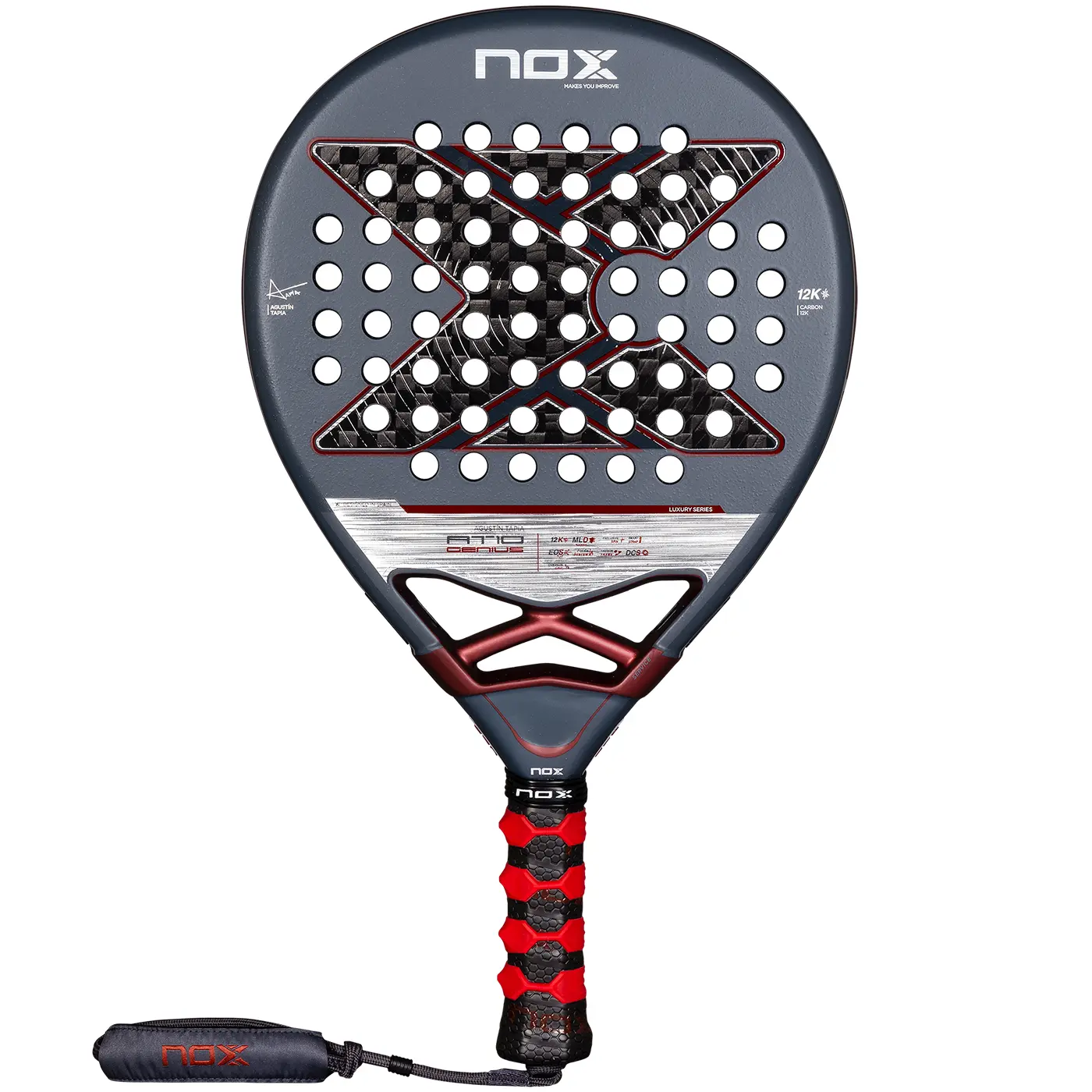 Pala Padel Nox AT10 Luxury GENIUS 12K 2025 Agustin Tapia - Imagen 2