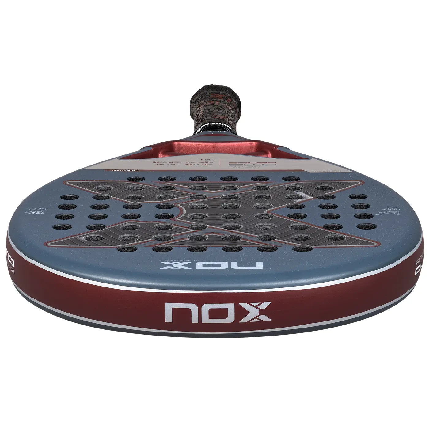 Pala Padel Nox AT10 Luxury GENIUS 12K 2025 Agustin Tapia - Imagen 7