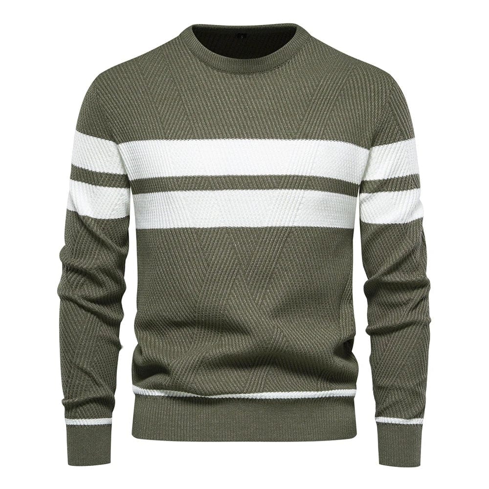 Jersey De Punto A Rayas Para | Mangas Largas - Imagen 7