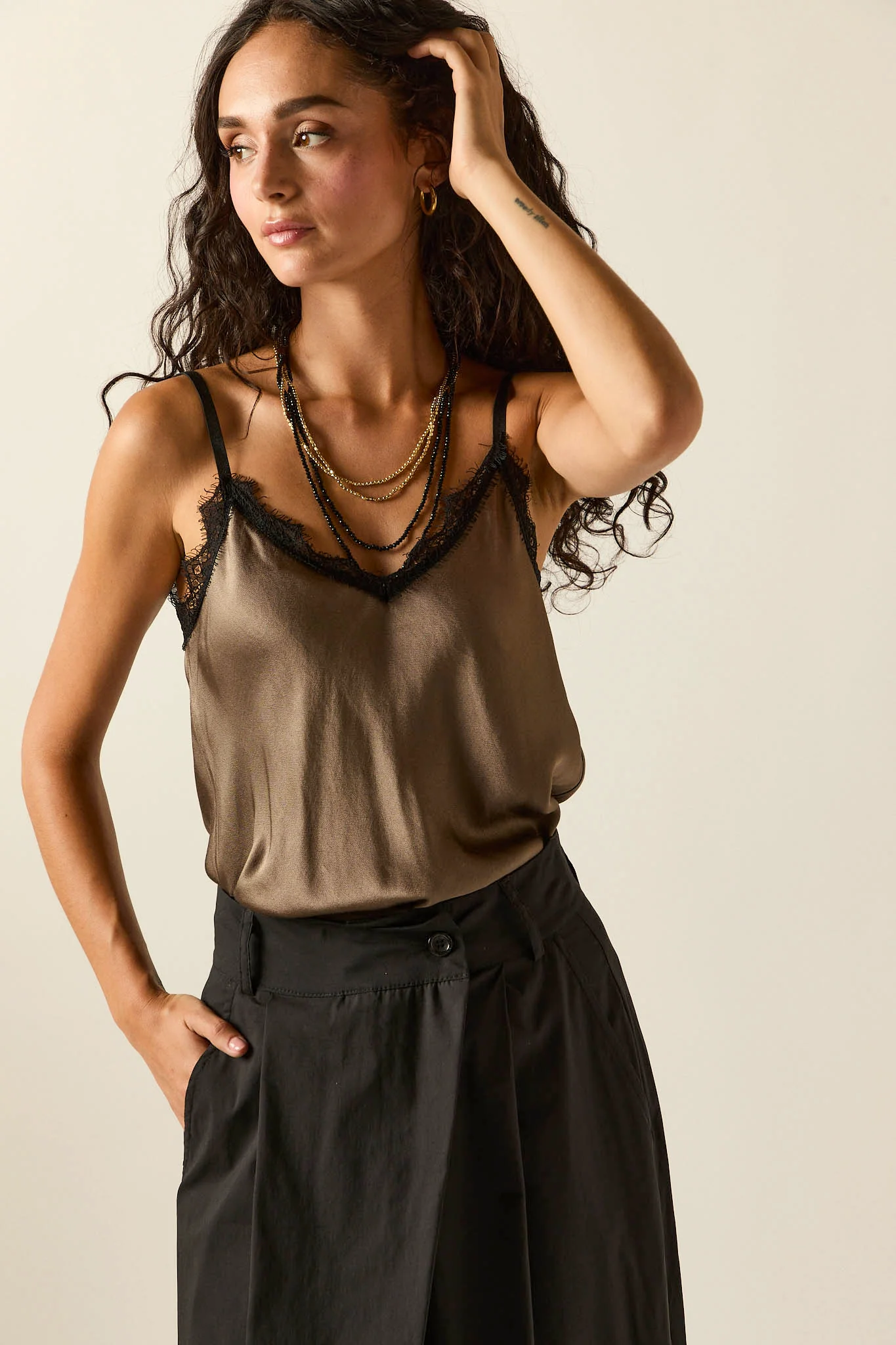 Top raso lencero topo - Imagen 2