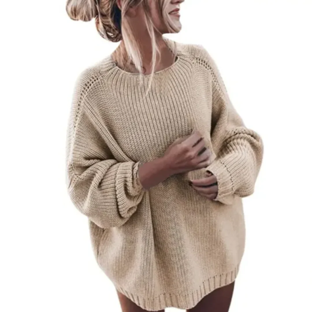 Jersey De Punto Sobredimensionado Para Mujer | Mangas Largas - Imagen 6