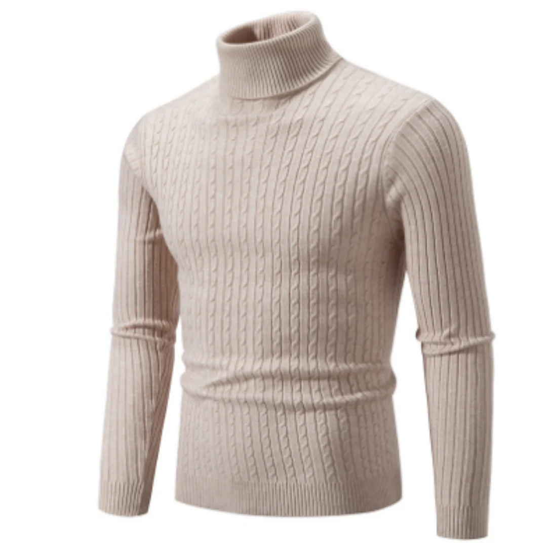 Jersey De Cuello Alto De Invierno Para Hombre | Mangas Largas - Imagen 5