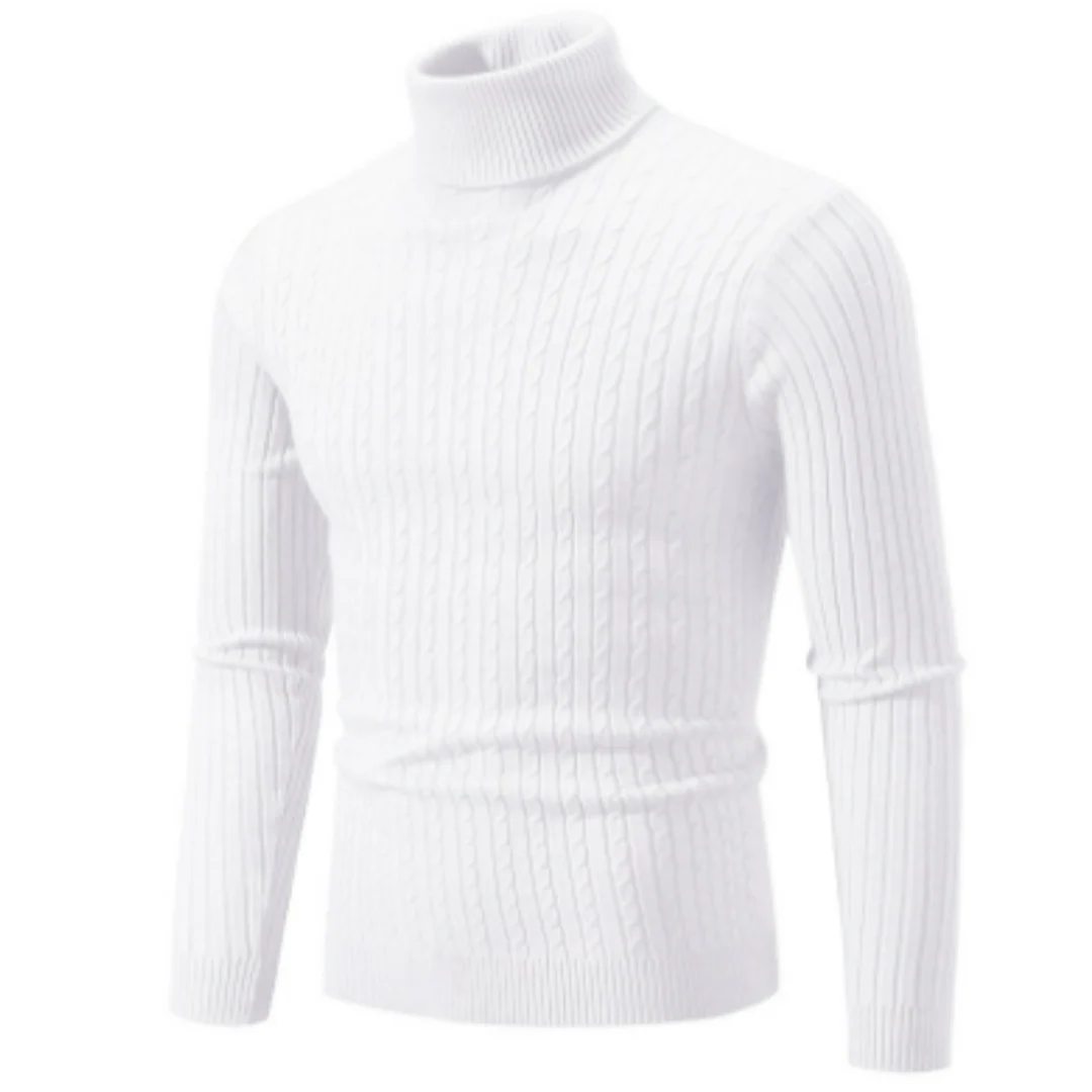 Jersey De Cuello Alto De Invierno Para Hombre | Mangas Largas - Imagen 4