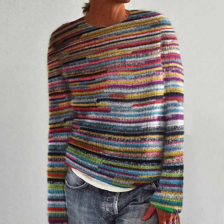 Jersey De Cálido Para El Invierno Manga Larga Para Mujer | De Punto